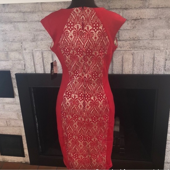 NWT JAX RED LACE DRESS - Picture 8 of 8